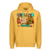 Mustard pumpkın Spıce Premium Hoodie - AdoDesignShop