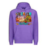 Purple pumpkın Spıce Premium Hoodie - AdoDesignShop