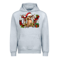 Heather Grey Christmas joy chihuahua Urban Hoodie - JahusDesignShop