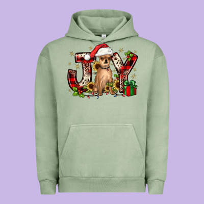 Christmas Joy Chihuahua Urban Hoodie Designed By Jahusdesignshop