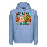 Colony Blue pumpkın Spıce Premium Hoodie - AdoDesignShop