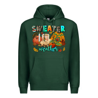 Sports Green pumpkın Spıce Premium Hoodie - AdoDesignShop