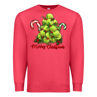 Cardinal Merry Christmas Tennis Premium Sweatshirt - RanaPortraitStore