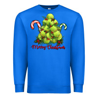 True Royal Merry Christmas Tennis Premium Sweatshirt - RanaPortraitStore