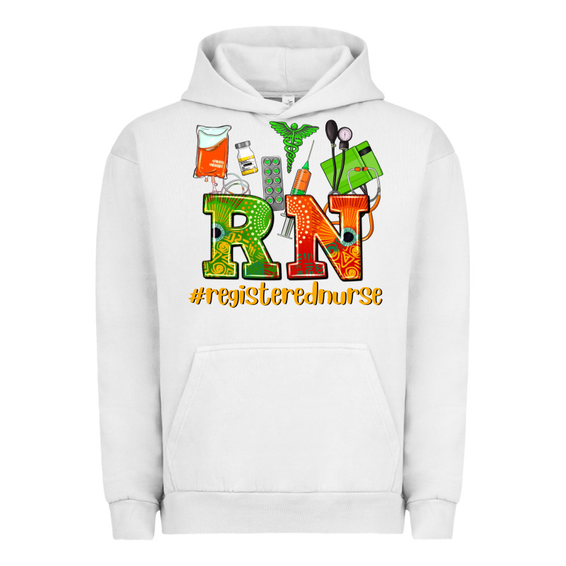 Registered Nurse Juneteenth Urban Hoodie by AdoDesignShop | Teevron