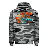 Slate Camo pumpkin spice living my best life Premium Hoodie - AdoDesignShop