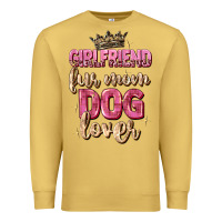 Antique Gold girlfriend  fur mom dog lover Premium Sweatshirt - Zillion Design Studio