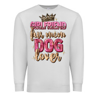 Dove Grey girlfriend  fur mom dog lover Premium Sweatshirt - Zillion Design Studio