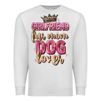 Oatmeal Heather girlfriend  fur mom dog lover Premium Sweatshirt - Zillion Design Studio