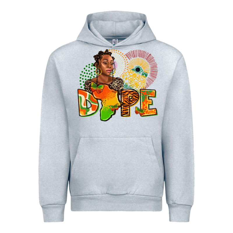 Dope Juneteenth Urban Hoodie by AdoDesignShop | Teevron