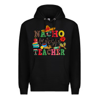Black nacho average teacher Premium Hoodie - JahusDesignShop