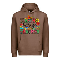 Chestnut nacho average teacher Premium Hoodie - JahusDesignShop
