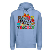 Colony Blue nacho average teacher Premium Hoodie - JahusDesignShop