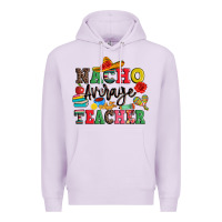 Lilac nacho average teacher Premium Hoodie - JahusDesignShop