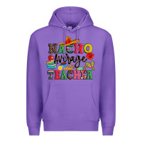 Purple nacho average teacher Premium Hoodie - JahusDesignShop