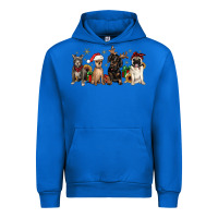 Cobalt christmas chihuahua pitbull pug dachshund Urban Hoodie - JahusDesignShop