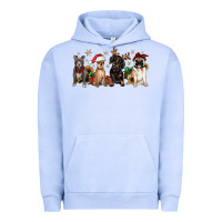 Pigment Grape Ice christmas chihuahua pitbull pug dachshund Urban Hoodie - JahusDesignShop