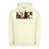Pigment Pistachio christmas chihuahua pitbull pug dachshund Urban Hoodie - JahusDesignShop