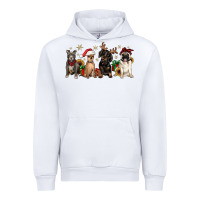White christmas chihuahua pitbull pug dachshund Urban Hoodie - JahusDesignShop