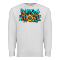 Dove Grey blessed mimi Premium Sweatshirt - Zillion Design Studio