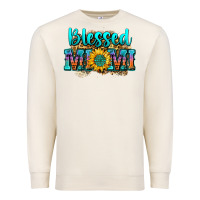 Sandshell blessed mimi Premium Sweatshirt - Zillion Design Studio