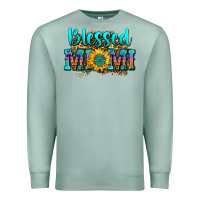 Seafoam blessed mimi Premium Sweatshirt - Zillion Design Studio