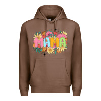 Chestnut floral mama Premium Hoodie - JahusDesignShop