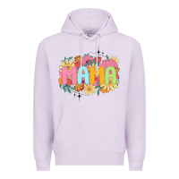 Lilac floral mama Premium Hoodie - JahusDesignShop