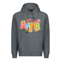Rock floral mama Premium Hoodie - JahusDesignShop