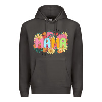 Smoke floral mama Premium Hoodie - JahusDesignShop