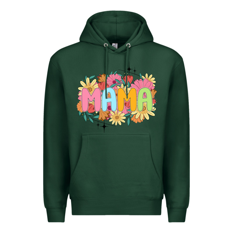 Floral Mama Premium Hoodie by JahusDesignShop | Teevron