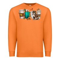 Carrot australian shepherd dog coffee cups Premium Sweatshirt - texasbilliewilder