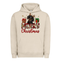 Pigment French Oak merry christmas dachshund Urban Hoodie - JahusDesignShop