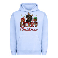 Pigment Grape Ice merry christmas dachshund Urban Hoodie - JahusDesignShop
