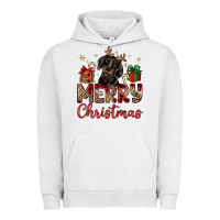 Pigment Lunar Rock merry christmas dachshund Urban Hoodie - JahusDesignShop