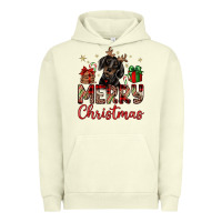 Pigment Pistachio merry christmas dachshund Urban Hoodie - JahusDesignShop