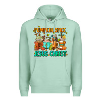 Seafoam pumpkin spıce jesus christ coffee cups Premium Hoodie - AdoDesignShop