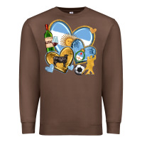 Chestnut argentina  hearts Premium Sweatshirt - texasbilliewilder