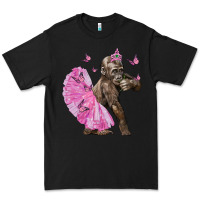 Black Baby Gorilla With Tutu Premium Tee - LillyAllenDesigns