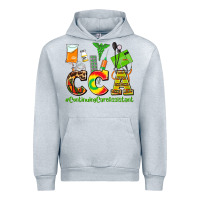 Heather Grey cca  countinuing care assistant juneteenth Urban Hoodie - AdoDesignShop