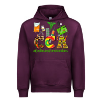 Mauve Wine cca  countinuing care assistant juneteenth Urban Hoodie - AdoDesignShop