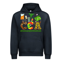 Navy cca  countinuing care assistant juneteenth Urban Hoodie - AdoDesignShop