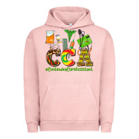 Pigment Salmon cca  countinuing care assistant juneteenth Urban Hoodie - AdoDesignShop