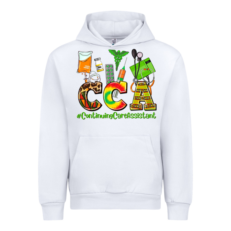Cca  Countinuing Care Assistant Juneteenth Urban Hoodie by AdoDesignShop | Teevron