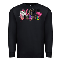 Black cat groomer Premium Sweatshirt - Zillion Design Studio