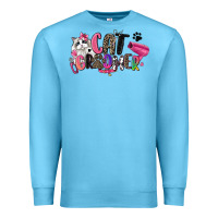 Ocean Blue cat groomer Premium Sweatshirt - Zillion Design Studio
