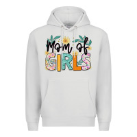 Dove Grey mom of girls Premium Hoodie - JahusDesignShop