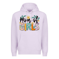 Lilac mom of girls Premium Hoodie - JahusDesignShop