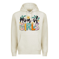 Oatmeal Heather mom of girls Premium Hoodie - JahusDesignShop