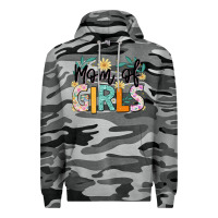 Slate Camo mom of girls Premium Hoodie - JahusDesignShop